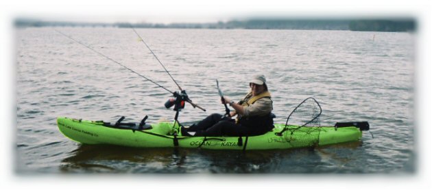 Fishing kayak